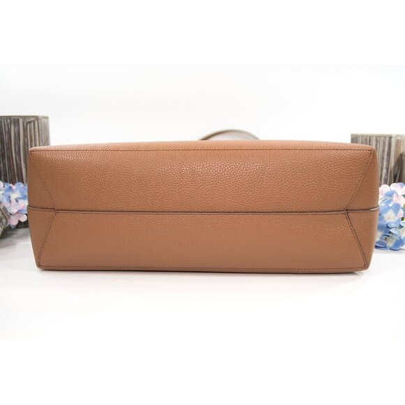 Michael Kors Luggage Leather Eliza XL Extra Large Reversible Tote Bag NWT - Picture 5 of 8